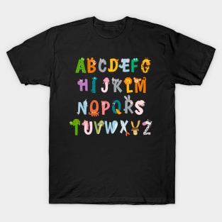 alphabet animals T-Shirt